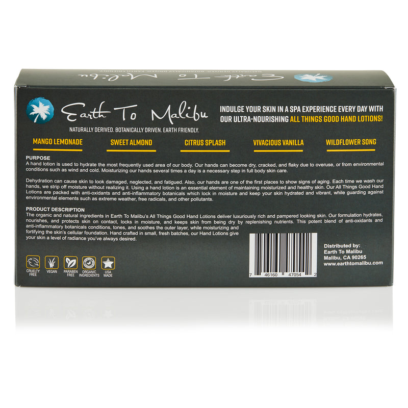 All Things Good Organic Hand Lotion Collection